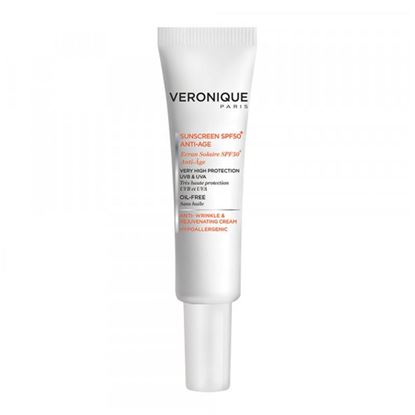 تصویر ضد آفتاب ضد چروک +SPF50 فاقد چربی ورونیک